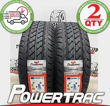 2 X 215 65 15C POWERTRAC VAN 215/65R15C 104/102R AMAZING C B LABELS M+S 2156515C