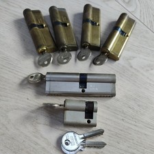 Euro cylinder locks keyed - 6,