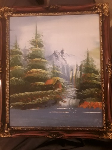 Lovley oil hand - , painted