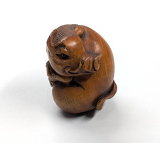 Hand Carved Japanese Boxwood