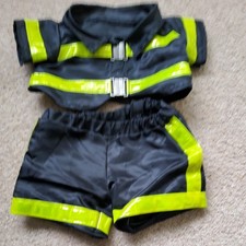 Vintage Bear Factory - Fireman Outfit Jacket Trousers - BABW Compatible 