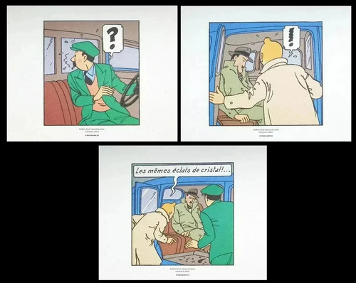 Hergé tintin crystal - tintin,