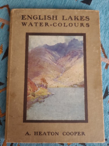 English lakes water - english, water-colours