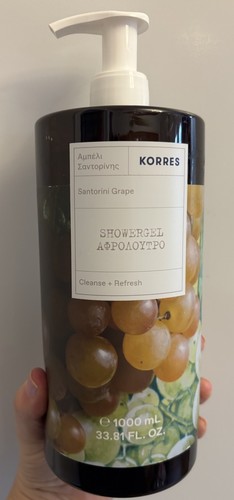 Korres santorini grape shower - korres,