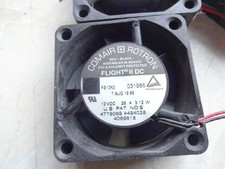 COMAIR ROTRON FIGHT II - 12V DC 3.12W - COOLING FAN - FS12K3 - 3 AVAILABLE 60mm