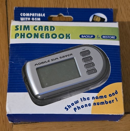 Sim card phonebook backup - sim,