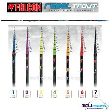 Fishing Rod Trout Falcon Rebel Trout 7 Actions Full Handle Progressive Action