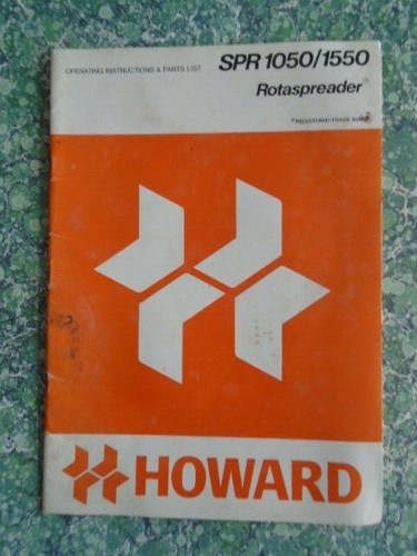 Howard rotavator spr 1050 - howard,