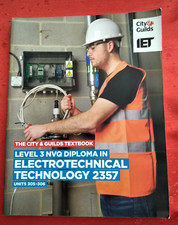 C & G Textbook Level 3 NVQ Diploma In Electrotechnical Technology 2357 305-306