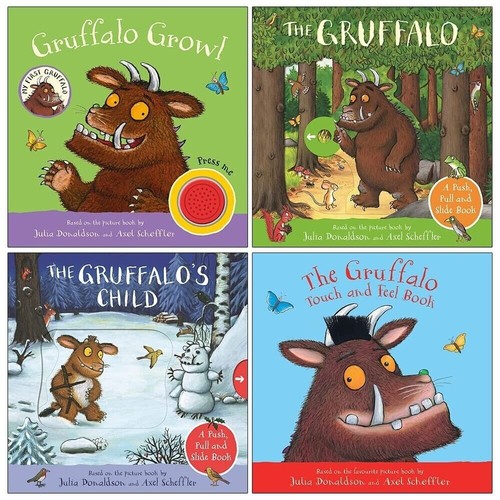 Gruffalo books collection - gruffalo, 4