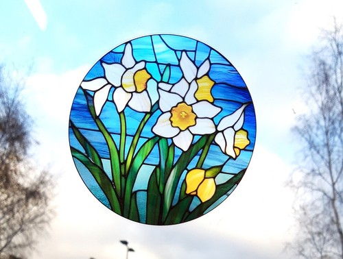 Decorative daffodil flower - decorative,