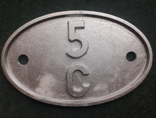 Cast shed plate aluminium - cast,