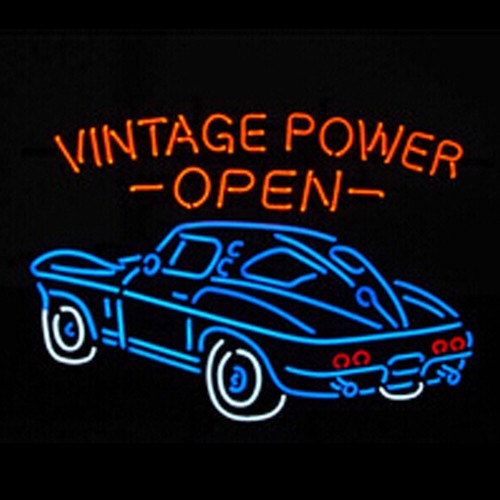 Vintage power open - vintage, car