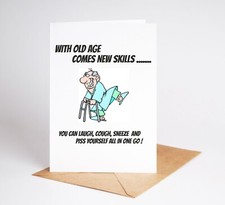 Funny birthday card - birthday,
