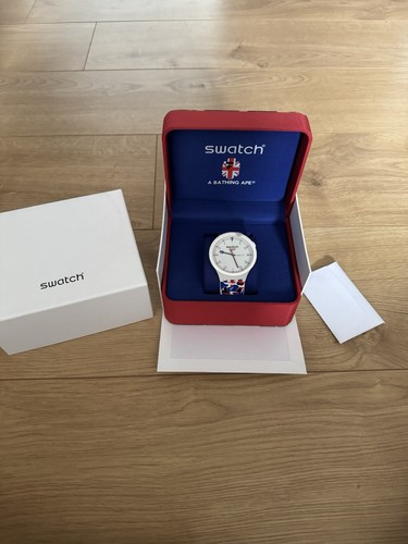 Men swatch bape london - men's,