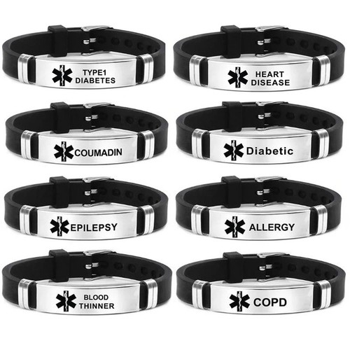 Medical alert bracelet - alert,