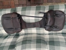Leather Heavy Duty Saddle Bags Brown