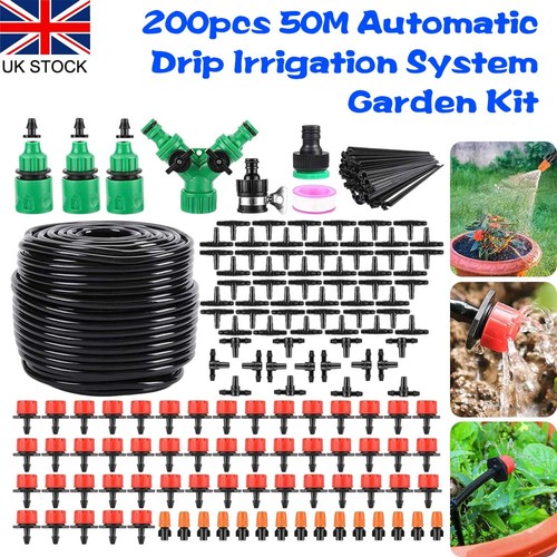 200pcs drip irrigation kit - 200pcs, 50m