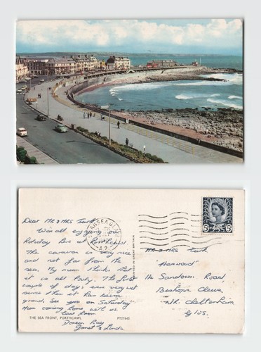 Postcard porthcawl sea - postcard,