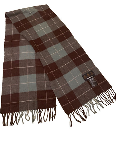 Barbour scarf lambs wool green - barbour,