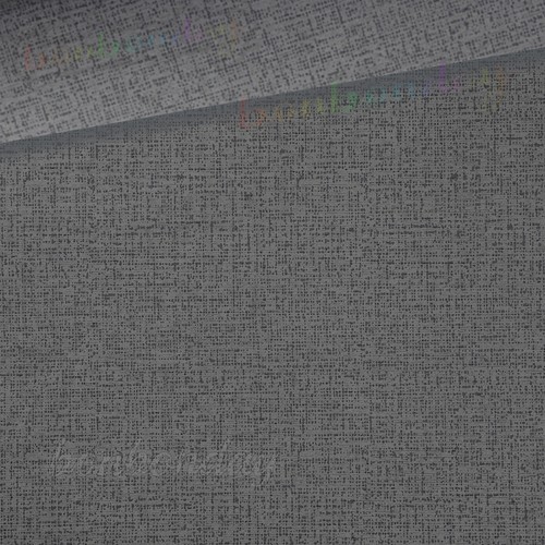 Dark grey linen textured - dark,