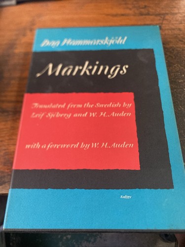 Dag hammarskjold markings - hammarskjold,