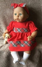 Hogmanay party dress for 45cm