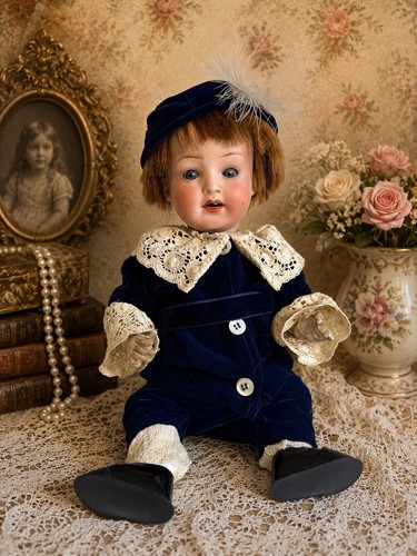 Handsome antique german bisque - handsome,