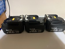 MAKITA DC18SC CHARGER & 3 x MAKITA BL1430 14.4V 3.0AMP LI-Ion BATTERY