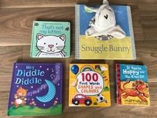 Snuggle Bunny (Puppet Book) Thats Not My Kitten, Nursery Rhymes, 100 First Words