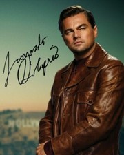 Leonardo dicaprio autographed - leonardo,