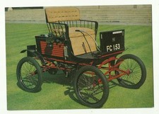 Stanley Steam Car 1899 vintage postcard