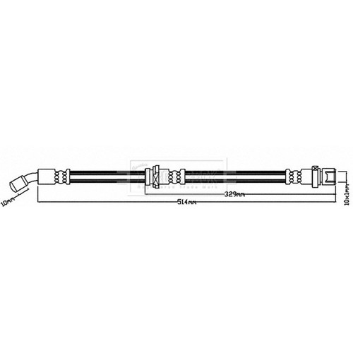 Brake hose for subaru impreza - subaru,