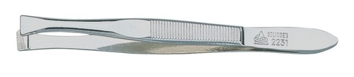 Chrome tweezers straight - tweezers,