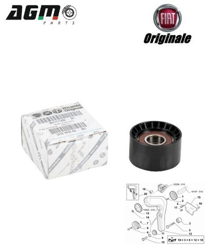 Tensioner fixed original - fixed, fiat