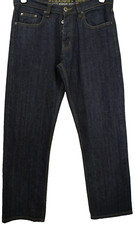 Mens Blue Straight Fit Jeans Waist34in Leg32in Primark Used condition (EBSK4049)