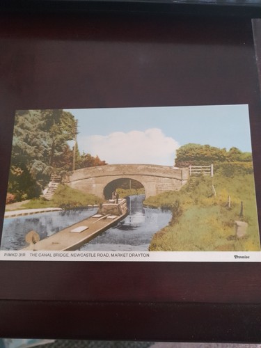 Old postcard the - old, bridge