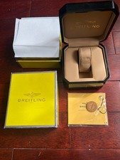 Breitling Yellow Watch Box &