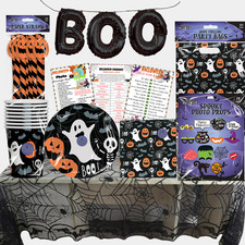 12x Halloween Tableware Set -