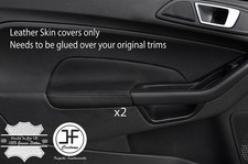 BLACK & BLACK LEATHER 2X DOOR