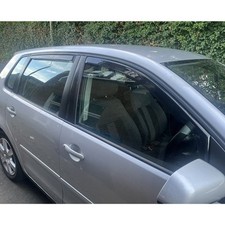 For VW Polo MK4 5 Door Hatchback 9N/9N3 2002-2009 Wind Deflectors Tinted Set UK