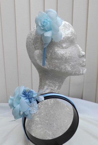 Flower headband fascinator - flower, headband/fascinator