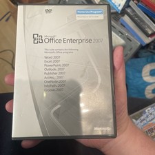 Microsoft Office Enterprise 2007 Software + Product Key Word Excel