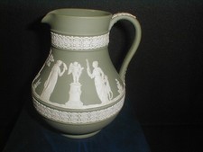 Wedgwood Sage Green Milk Jugs