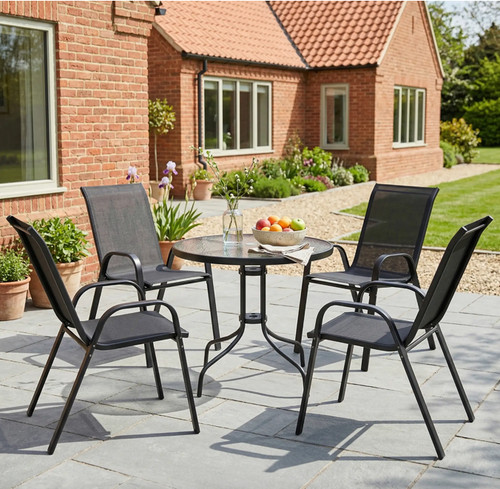 Small garden dining set - small, 4
