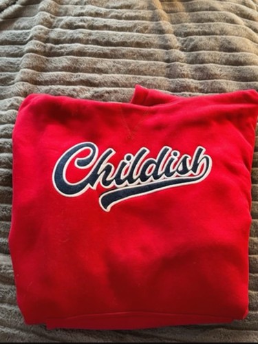 Childish turbo red hoodie - childish,