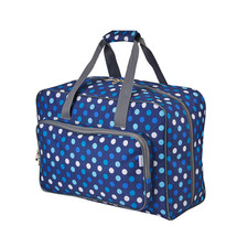 Sewing Machine Bag Navy Dot 33