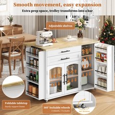 Mobile Kitchen Island With