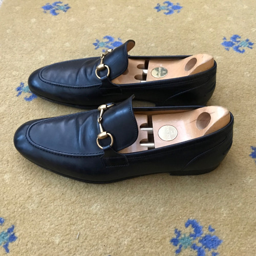 Gucci loafers leather - loafers,