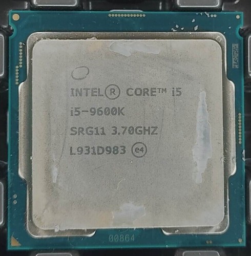 Intel srg11 core - intel, i5-9600k